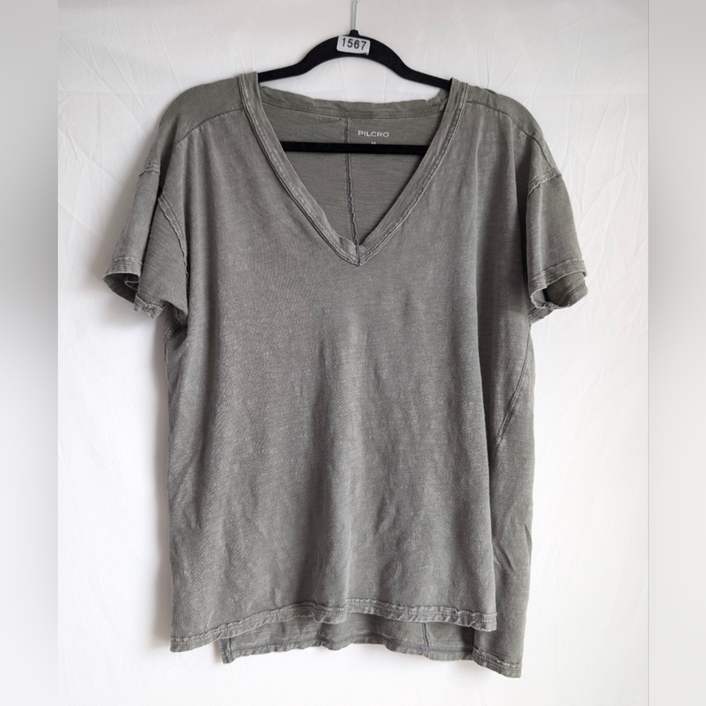 Anthropologie Pilcro Sage Green Jordyn Tee XS